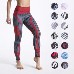 Women's Printed Fitness Yoga Pants