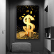 Abstract Dollar Canvas Wall Poster