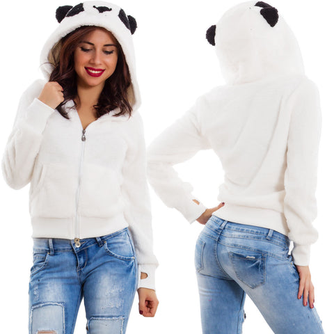 Women's Cute Zip Hoodie