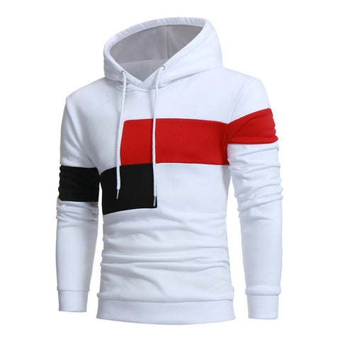 Men's Color Contrast Hoodie