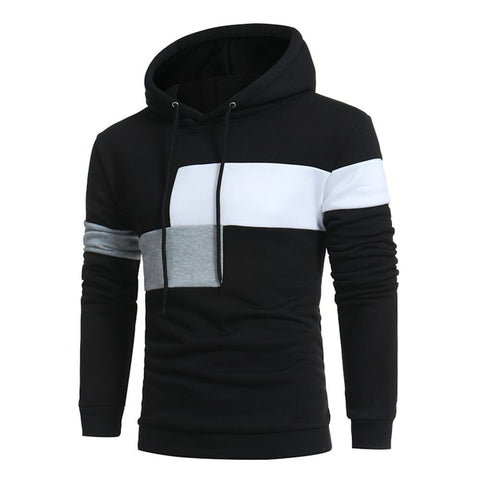 Men's Color Contrast Hoodie