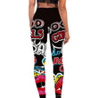 Women's High Elasticity Digital Printing Leggings