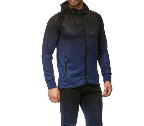 Men's Casual Zip Hoodie Coat