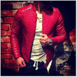 Men's Faux Leather Jacket