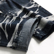 Men's Black & Blue Jeans