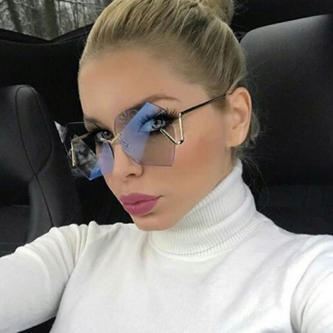 Women's Irregular & Colorful Sunglasses