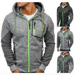 Men's Zip Hoodie With Pocket