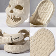 Unisex Skull Design Slippers