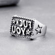 Men's Personalized Ring