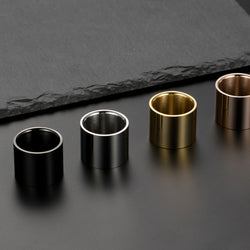 Men's Titanium Steel Long Edition Ring