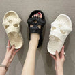 Unisex Skull Design Slippers