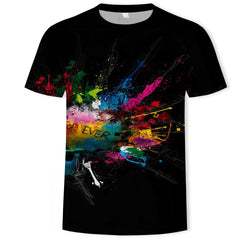 Men's Special Digital Print T-shirt