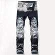 Men's Black & Blue Jeans