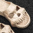 Unisex Skull Design Slippers