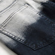 Men's Black & Blue Jeans