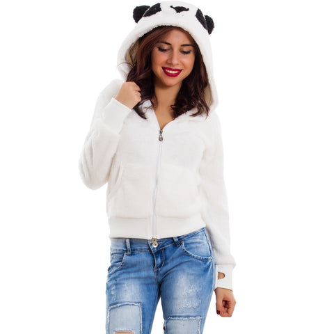 Women's Cute Zip Hoodie