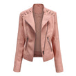 Women's Spring and Autumn Leather Jacket