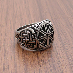 Men's Viking Stainless Steel Ring