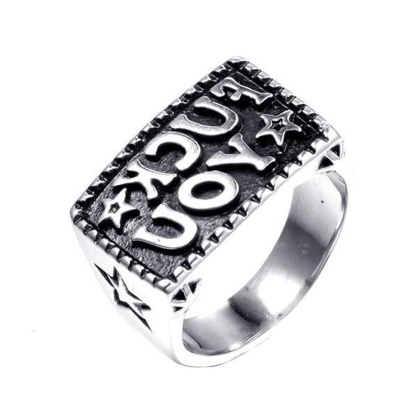 Men's Personalized Ring