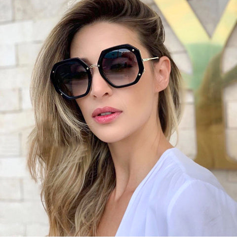 Women's Polygon Sunglasses