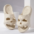 Unisex Skull Design Slippers