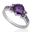 Women's Zircon Diamond Ring