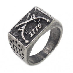 Men's Vintage Titanium Steel Ring