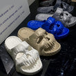 Unisex Skull Design Slippers